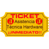 Ticket INMEDIATO de Asistencia para Servicio Técnico Hardware