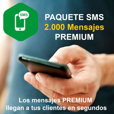 2000 Mesajes SMS Premium para Compufarma