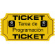 Ticket de Tare de Programación