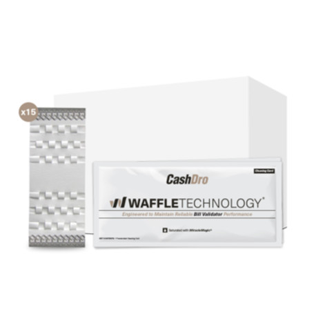 Tarjetas limpiadoras de validador de billetes para Cashdro