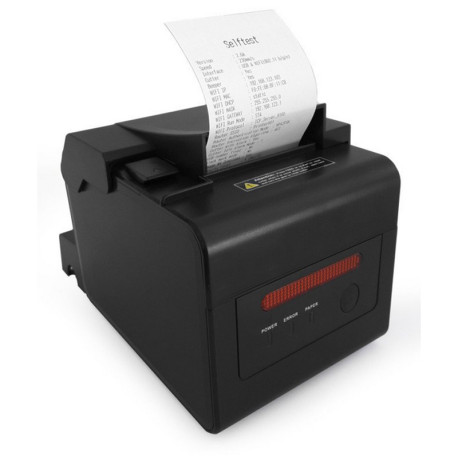 Impresora de Ticket Térmica USB/WiFI/LAN/RS-232/RJ-11 Negra